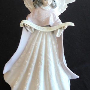 Lladro - Angel Tree Topper, Retired - $200